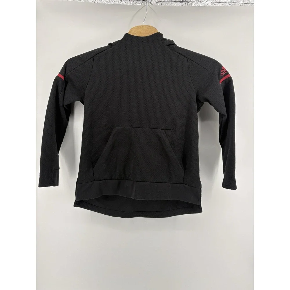 Adidas Men's‎ Long Sleeve Fleece Hoodie 03/18 C48978 0V9001 Fitness Workout